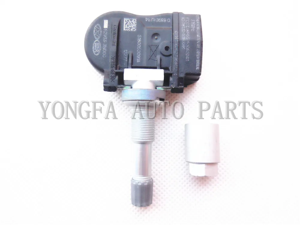 Hyundai Kia Tire Pression Sensor TPMS TPMファクトリーOEM 52933-3N000 2M550 TS-HK10