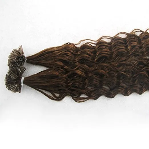 150s 1gs Brazilian Virgin Fusion Hair Extensions Deep Curly Human Real Hair 2 4 6 Keratin Nail U Tip Hair Extension4926852