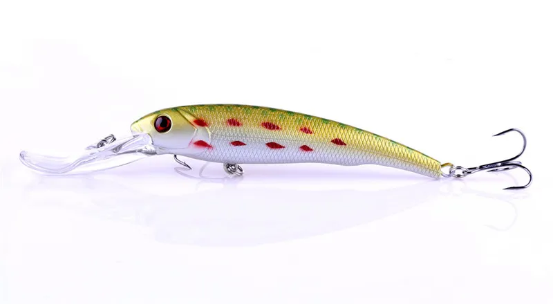 Yeni Büyük Okyanus Minnow Balıkçılık Cazibesi 29G 165cm Wobblers Swimbait Şeffaf Lazer Krank Yem Balıkçılık Takımı2400761