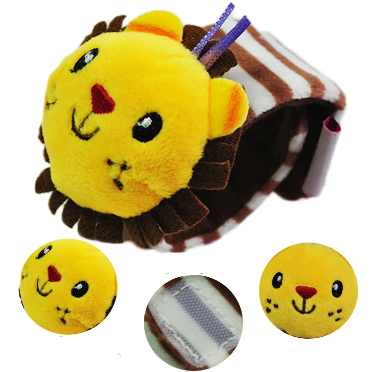 Bebê Chocalhos Macio Brinquedo De Pelúcia Relógio de Pulso Banda Banda Cama Sinos Sinos de Mão Do Bebê / Brinquedos Infantil Apaziguar