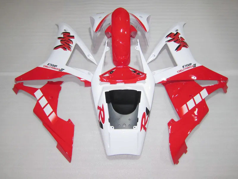 Injection molding 100% fit for Yamaha YZF R1 2002 2003 white red fairings set YZF R1 02 03 OT43
