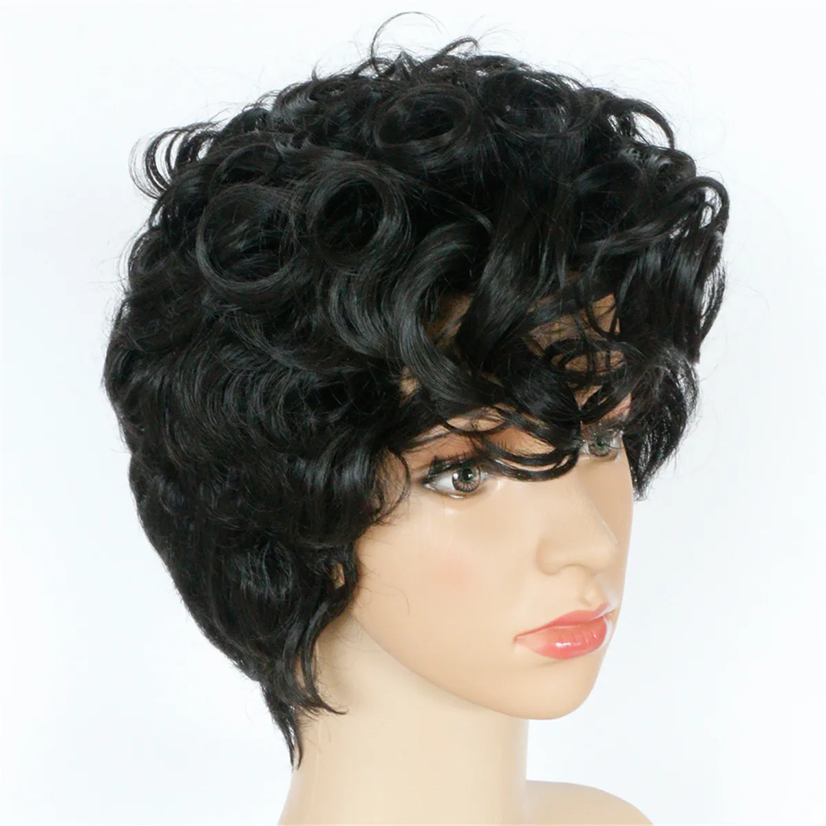 Wave Lace Wigs For Black Women Style Glueless Lace Front Wig With Baby Hair Curly hair mixed hair wigs72659898533122