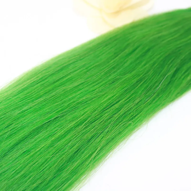 Cinta recta Remy verde jade en extensiones de cabello 20 unidscinta de PU sin costuras en trama de piel cabello humano barato