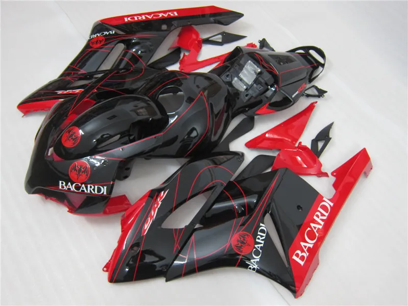 ABS Plastikowe WŁAŚCICZENIA DO HONDA CBR1000RR 04 05 Wino Czerwony Czarny Wtrysk Motocyklowy Zestaw CBR1000RR 2004 2005 OT44