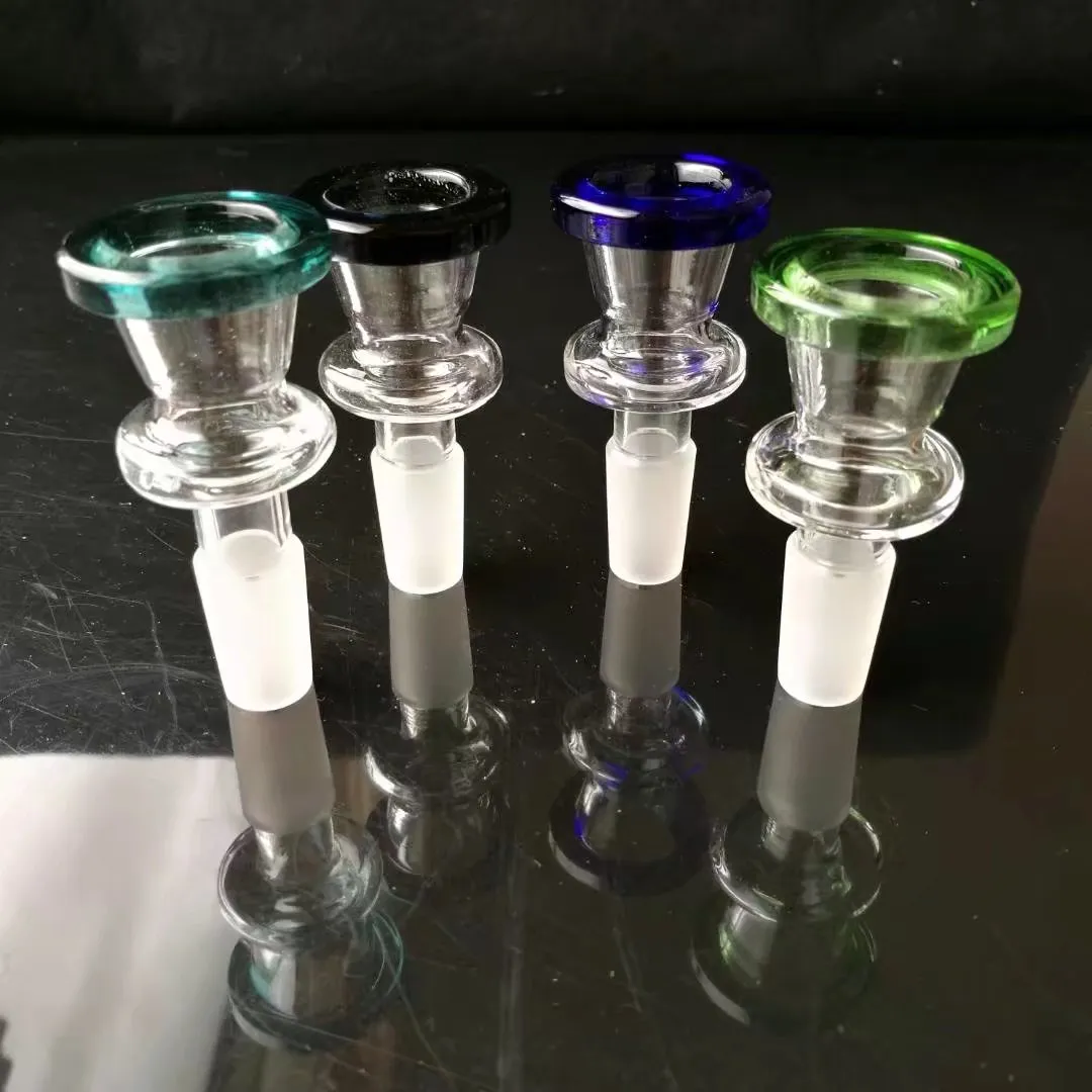 neue Farbe und mehr leerer Blasenkopf, Großhandel mit Glasbongs, Glaspfeifen, Glasölbrenner, Adapter, Schüssel