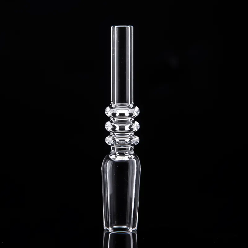 Pointe de quartz 10 mm 14 mm 19 mm 100 % véritables accessoires pour fumer avec joint transparent pour collecte de nectar clou à quartz avec joint mâle pour ensemble NC