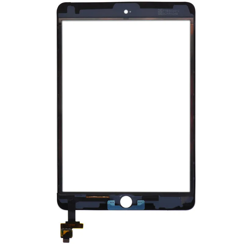 painel de vidro de tela de toque OEM com digitador com conector IC para iPad mini 3 Free DHL