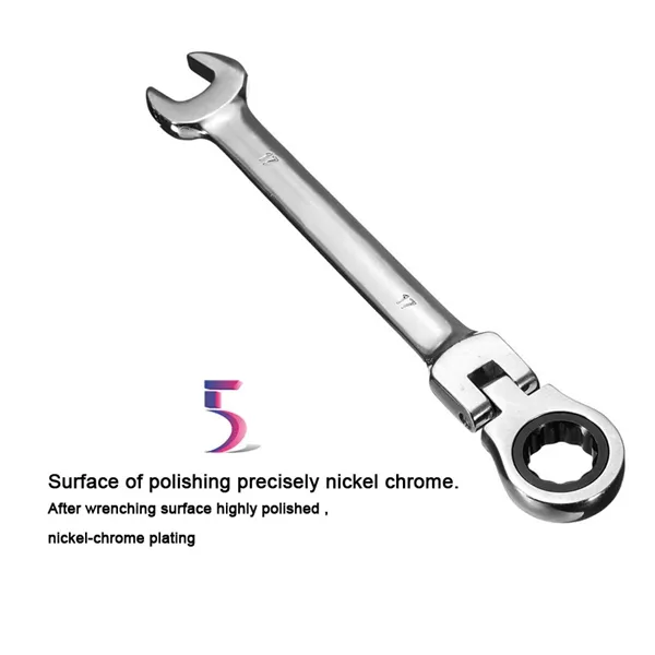 81012131417mm Ratchet Wrench Combination Spanner Hardware Inner Hexagon Car Repair Tools9549863