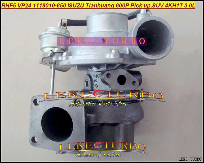 RHF5 VIDH VP24 1118010-850 Turbo Turbocharger For ISUZU 600P Diesel Truck,Pick up,SUV 4KH1T 3.0L 130HP with gaskets (1)