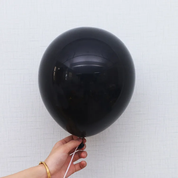 Orange Black Latex Round Balloon Halloween Party Wedding Decoration Pearl Balloons Anniversary Home Decor 12 inch5122860