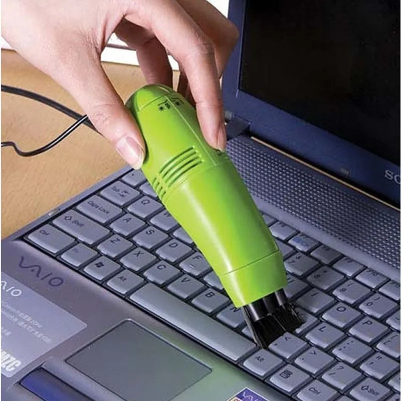 Mini USB dammsugare för tangentbord Rengöring Dator Keyboard Cleaner USB Laptop Dust Machine PC Set Färg