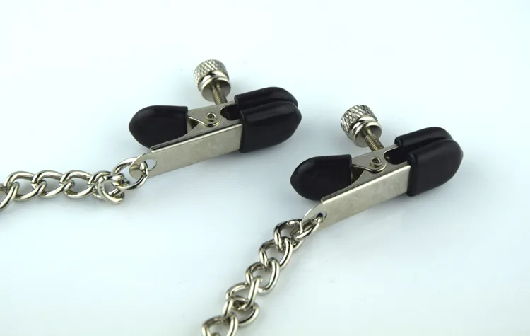 IMPERNAMENTO INIGILI ALTERY BLDSM Bondage giocattoli sessuali Sex Foglie gocciolanti Clips con anello mammario con feticcio a catena donne RX54568031335