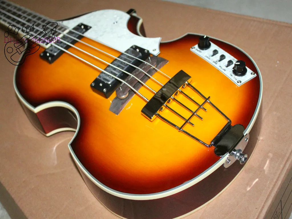 Benutzerdefinierte Hofner H5001-CT Contemporary Series Violine Bassgitarre 4 Saiten Bass Neuer Stil