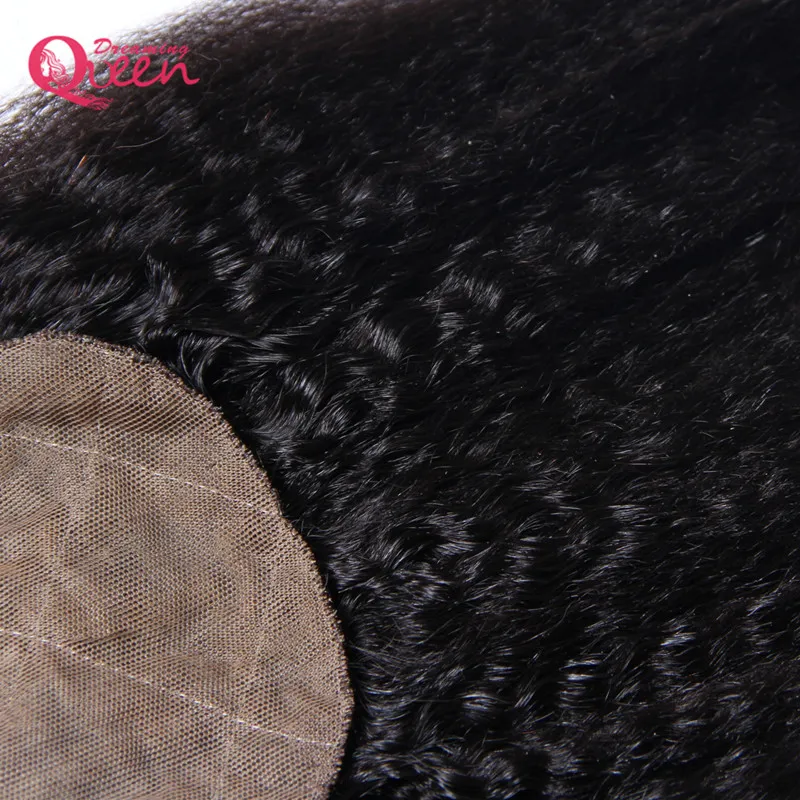 Brazilian Kinky Straight Silk Base Lace Closure Virgin Human Hair Hidden Knot Natural Hairline Middle Three Part Lace Closure6489583