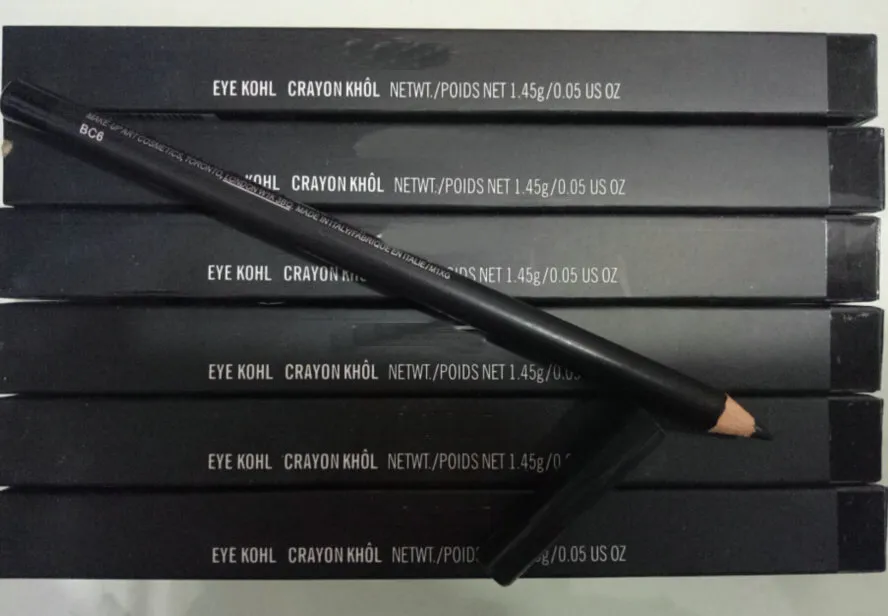 Darmowa dostawa! 2018 New Eye Kohl Eyeliner Ołówek 1.45g Czarny (100 sztuk / partia)