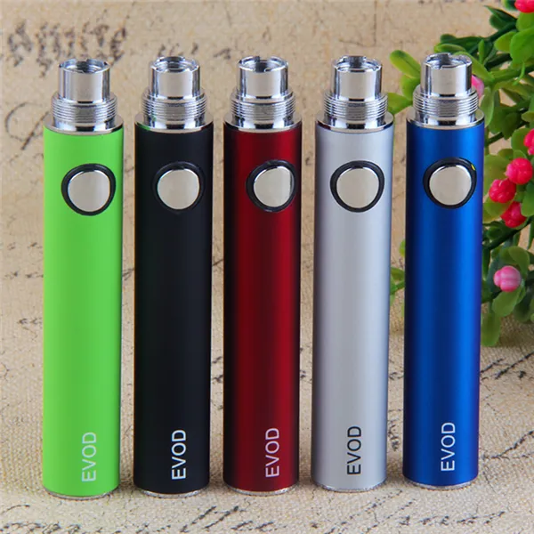 e sigaretten Evod 650 900 1100 mah 510 vape batterij Voor droog kruid wax pen Cartridges Verstuiver