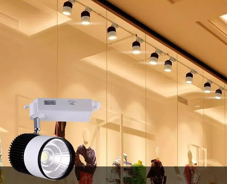 Компания DHL CE и RoHS светодиодные светильники оптом лампа 15W COB светодиодный трек пятно света настенный светильник Soptlight отслеживания переменного тока 85-265В светодиодные лампы для внутреннего освещения LLFA