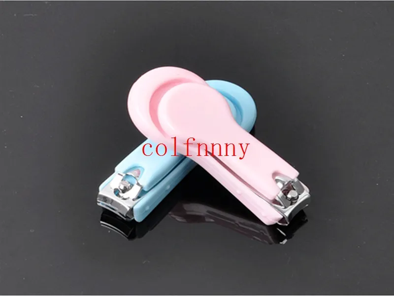 Safety Stainless Steel Nail Clipper Pink Nail Nippers Professional Manicure Finger Cuticle Nail Cutter Manicure Tool