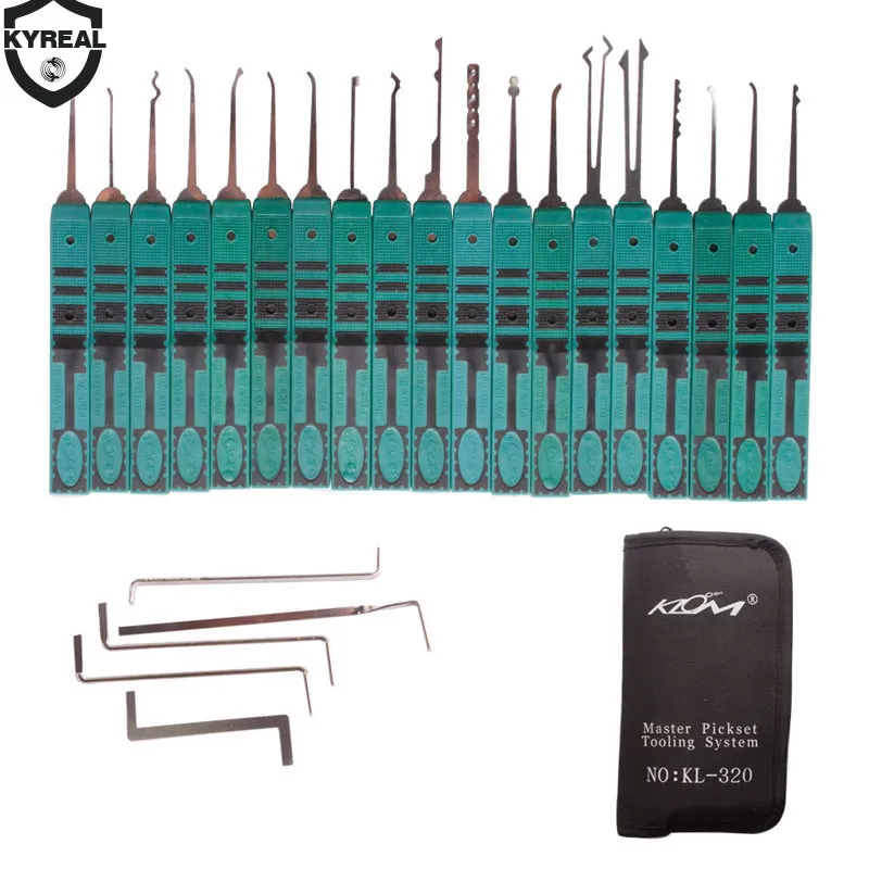 Ferramentas de serralheiro Original Klom 32 PCS Lock Picks Ferramentas chave quebrada removedor de bloqueio pick abridor de bloqueio rápido frete grátis