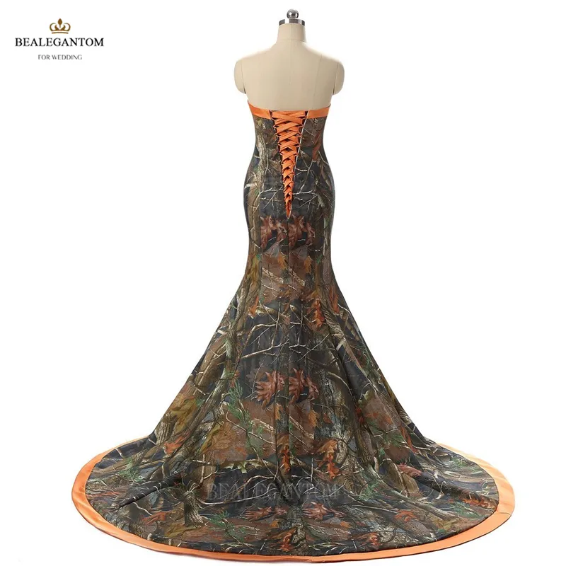 Elegant Mermaid Camo Wedding Dress With Sweetheart... From Juliaweddingdresses, $104.47 | DHgate.Com Elegant Mermaid Camo Wedding Dress With Sweetheart... From Juliaweddingdresses, $104.47 | DHgate.Com