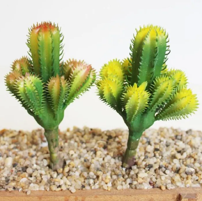 Artificial succulent plant Flower ball cactus branch for Birthday Wedding Party home Decoration craft DIY favor baby shower etc