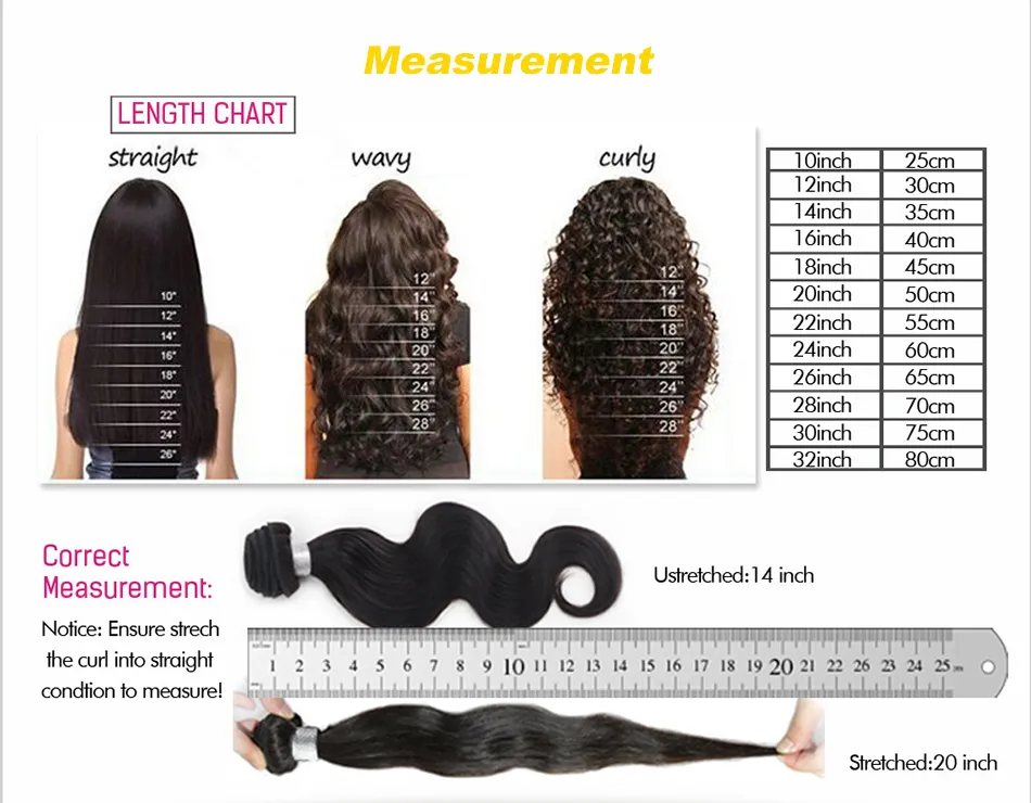 Brazilian hair length online