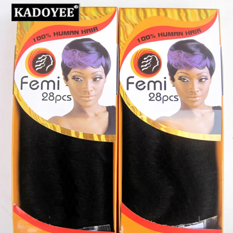 Pack For Full Head Femi Human Short Hair Bump Weave Virgin Brazilian Hair  Extensions 3 5inch Short Hair Weave From Kadoyee_hair, $ | DHgate  Israel