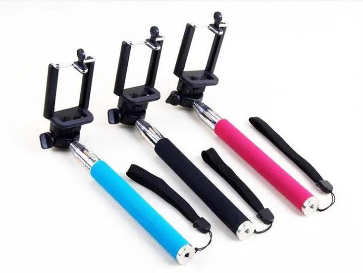 1/4 Schraube Drehständer Clip Halterung für Selfie Stick Einbeinstativ Stativ, Universal Handy Halter Ständer für iPhone 6 Kamera