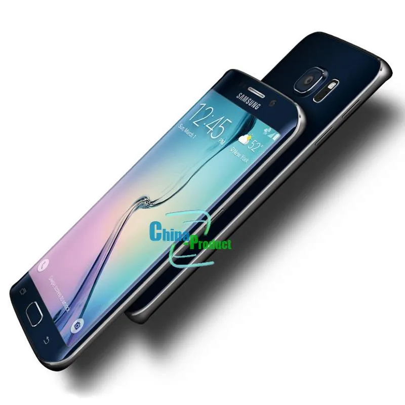 Telefono Samsung Galaxy S6 Edge G925A / T / F Octa Core 3GB RAM 32GB ROM LTE WCDMA 16MP 5.1 pollici sbloccato