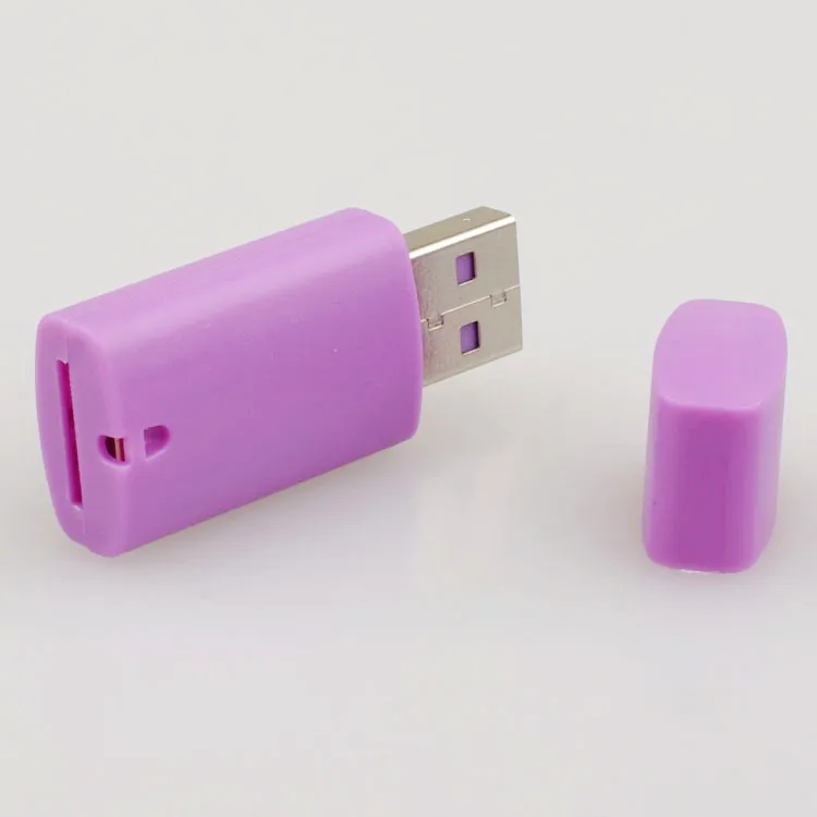 Högkvalitativ, Little Dog USB 2.0 Memory TF-kortläsare, Micro SD-kortläsare Gratis frakt 