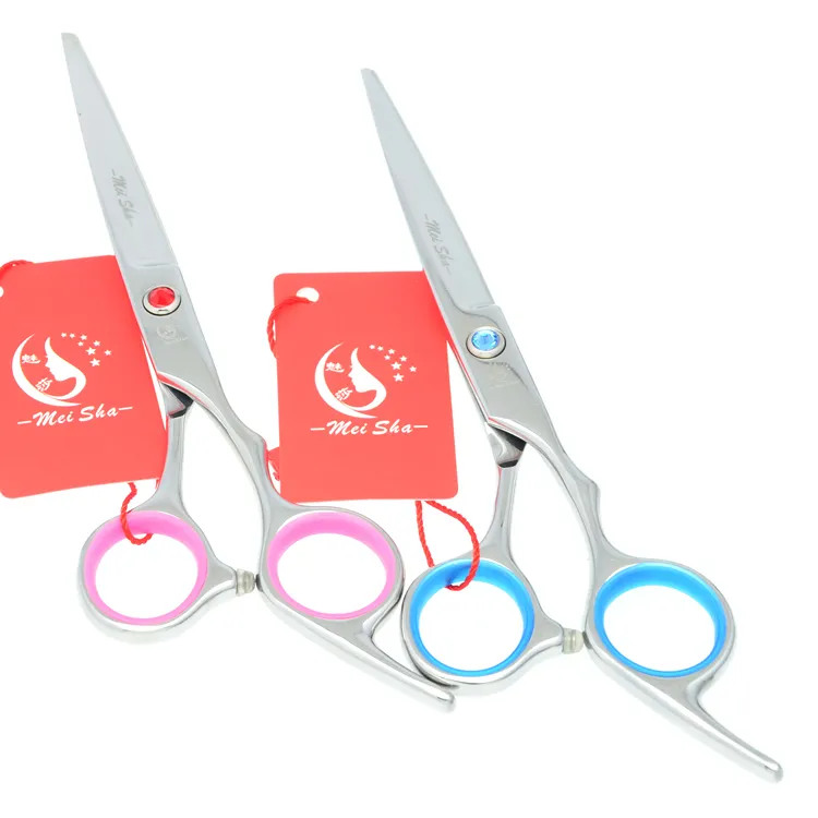 60 인치 Meisha Professional Hair Scissors Japan 440C 이발사 살롱 가게 머리카락 절단 가위 미용사 가위가 얇아지는 Shears6904635