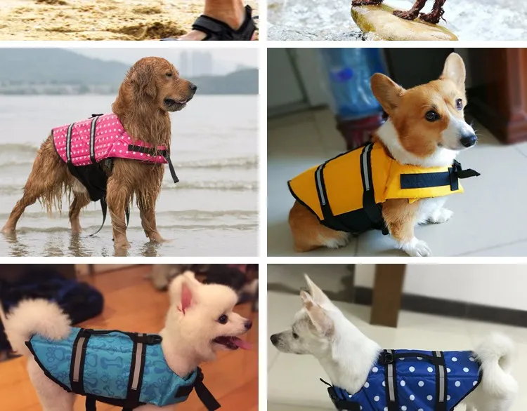Golden Retriever Labrador Small Big Dog Life Jacket Safety Medium Large