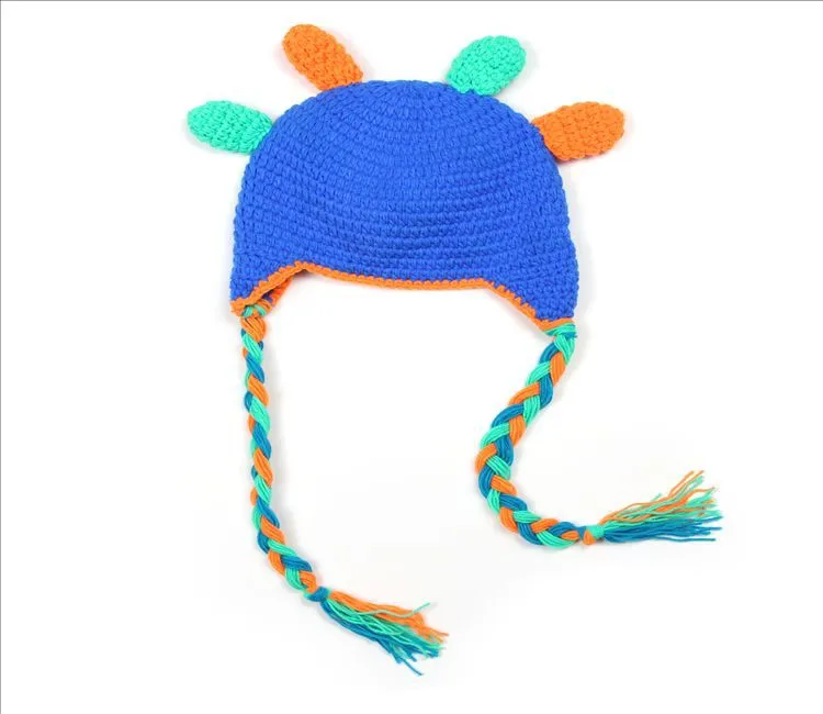 5 Style options Toddler Owl Ear Flap Crochet Hat Children Handmade Crochet OWL Beanie Hat Beanie Kids Hand Knitted Hat