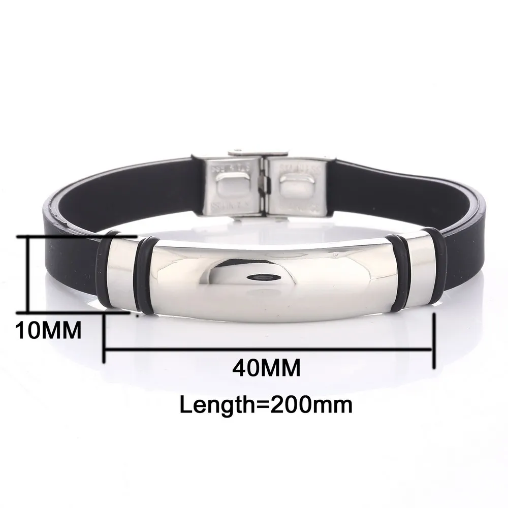 The Key House Trendy Cool Stylish Bracelets for Men and Boys | Fashion Silicone  Bracelet for