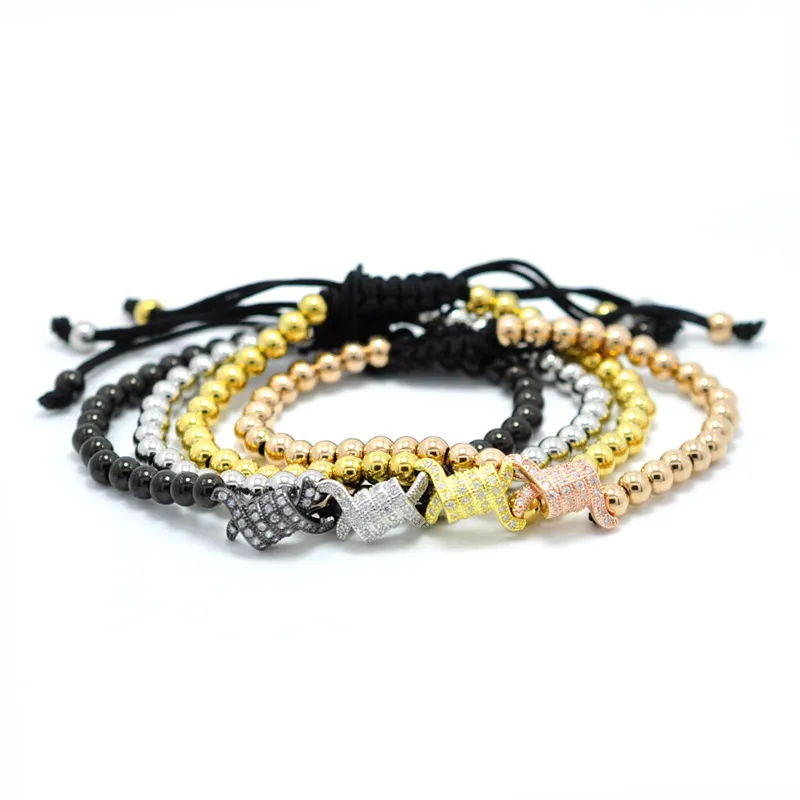 Classic Anil Arjandas Bracelets Micro Inlay White CZ Wristbands