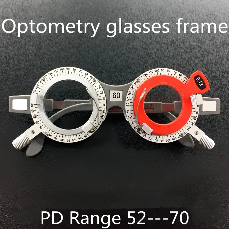 Hafif Oftalmik Enstrümantriyal Çerçeveler Optometri Pamukları Üçlü Sabit Test Görsel Çoklu Pupildistance Tedbir Gözlük Mağazası Fabrika Toptan