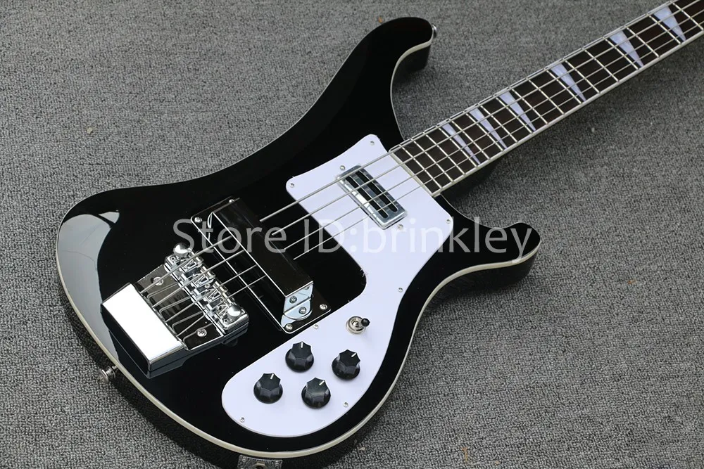 Wholesale! guitar 4 Strings Bass 4003 Electric Bass black High Quality Bass Guitar without Hard case