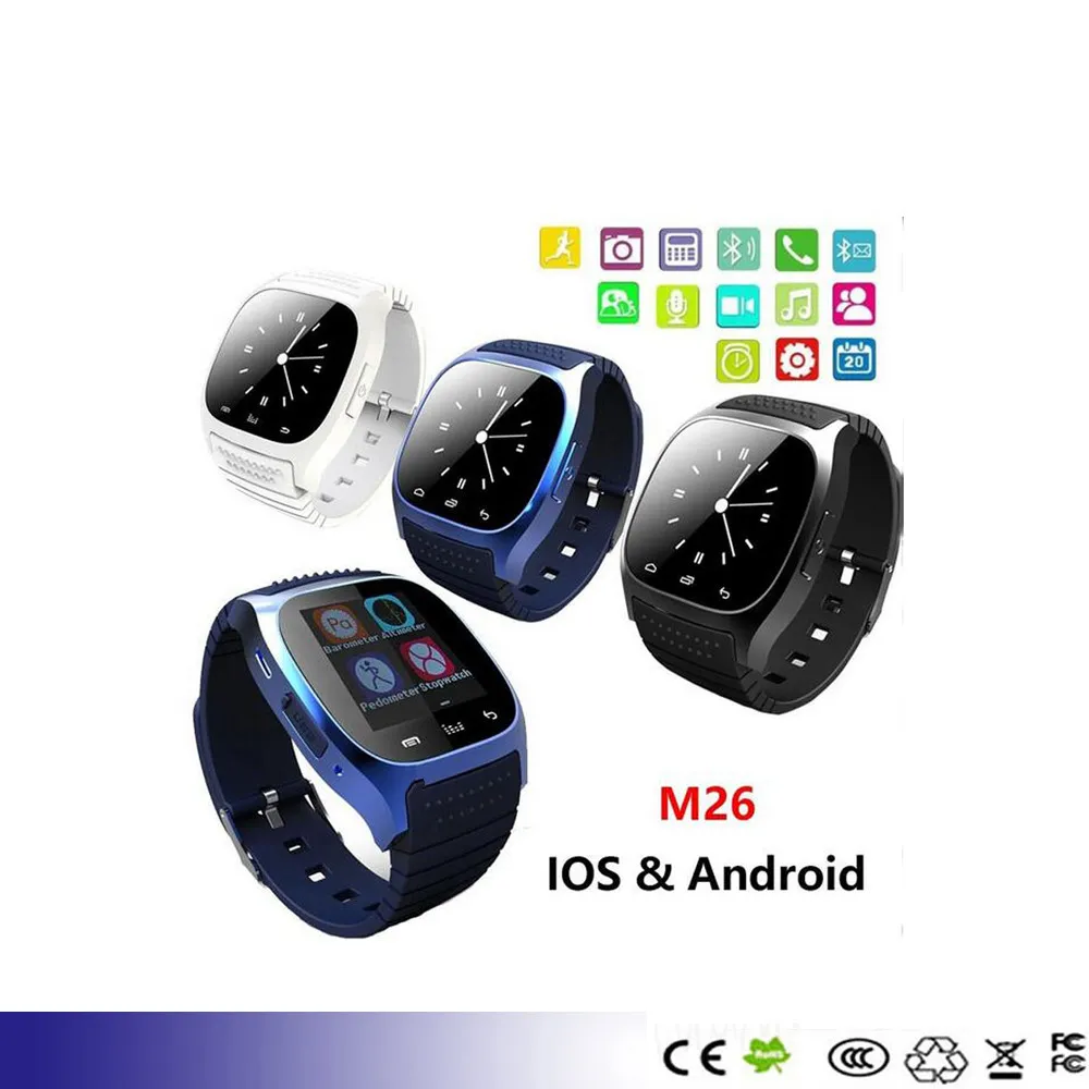 M26 Bluetooth Smartwatch Watch Smart Watch Wrist Watches For Samsung S4