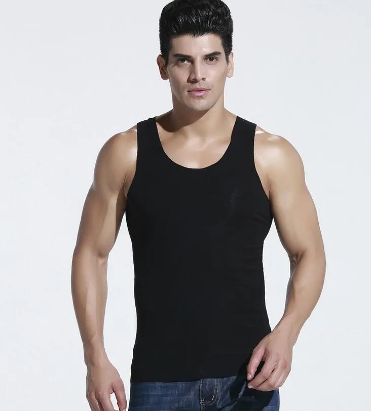 Neueste Ankunft Modal keine Spur von Herren-Tanktops Bodybuilding-Sportweste TM016 Herren-Tanktop