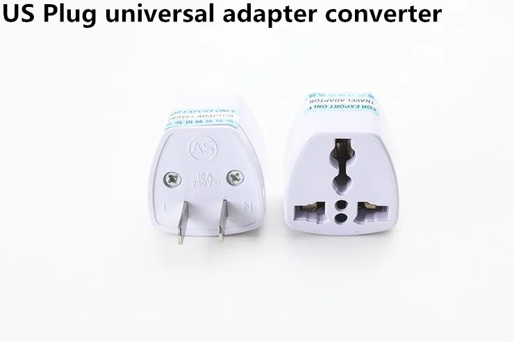 1000 sztuk US AU UK wtyczka Adapter Wielka Brytania Uniwersalny AC Travel Adapter Zasilacz Converter Electrical Outlets