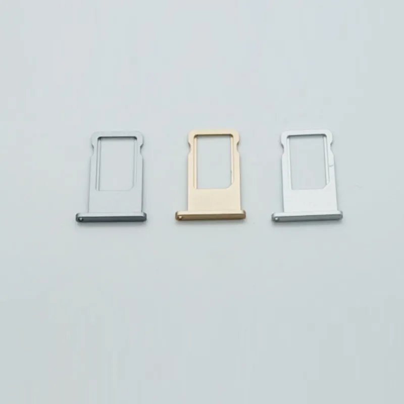 New Arrival High Quality SIM Card Tray for iPhone 6 6G Real Photos Grey Gold Silver Accept