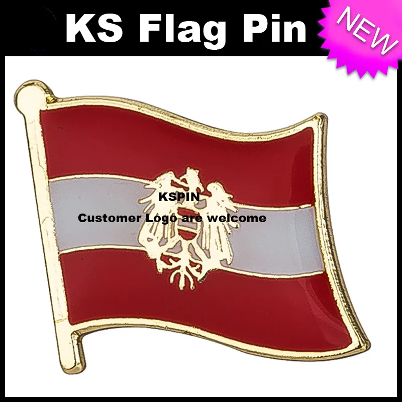 Pine Pines Badge Pin Epoxy Metal With Butterfly Pinch Pirate Flag Ref 2 I - Foto 11