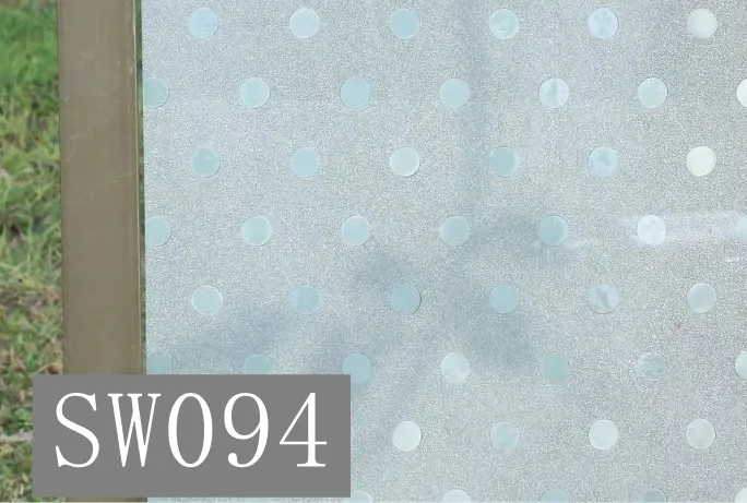 60 cm x 10 m Frost Privacy Frosted Window Film Matte Opal Etch Tinting Tint Glass Vinyl Selbstklebend DIY frostig 1,9 x 32 Fuß
