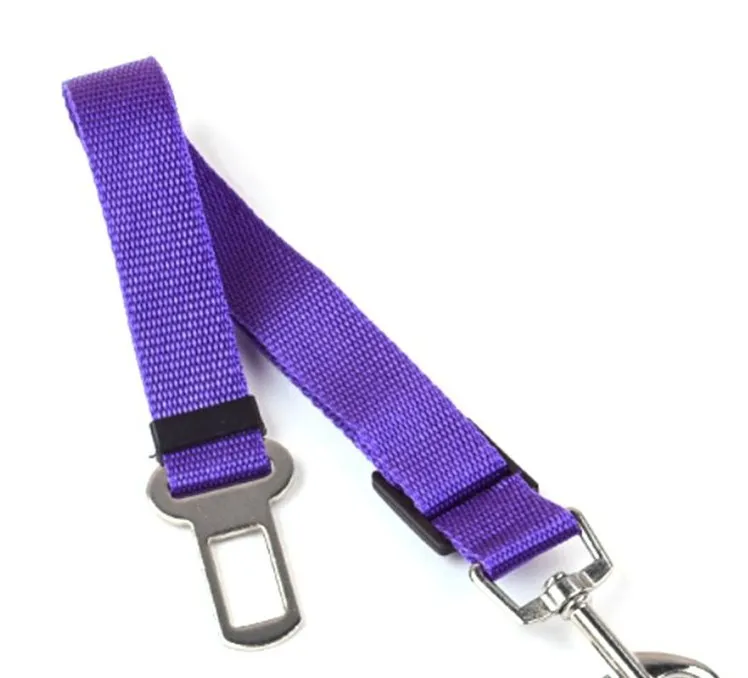 1.5X 75CM Adjustable Car Vehicle Safety Seatbelt Seat Belt Harness Lead for Cat Dog Pet kingdom 2017