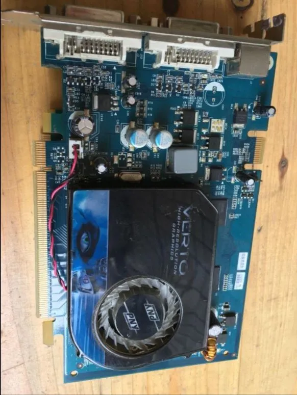 Schede grafiche PNY 8600GT ricondizionate 256 MB PCI-E per schede video Philips IU22/IE33 Servizio di imaging a ultrasuoni Parte di riparazione P/N 453561344971