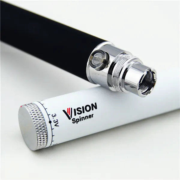 Vision Pack Vision Spinner Batería Ego C Twist 3.3-4.8V Voltaje variable VV 510 Hilo 650 900 1100 1300mAh Spinners Baterías