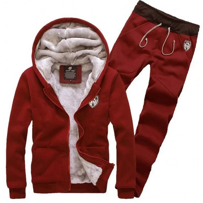 Yeni Kış Ceket Erkek Hoodies ve Tişörtü Ter Takım Elbise Boy Erkek Kapşonlu Setleri Spor Suit Marka Erkek Eşofman Setleri