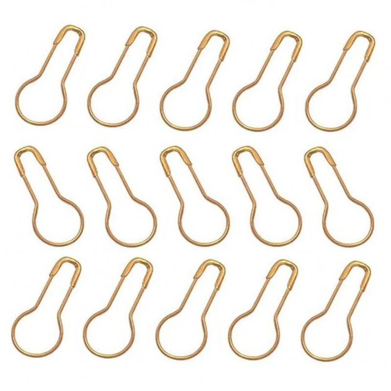 0,86 tum Metallsäkerhetsnålar Calabash Quilting Sewing Pins, Pack med 1000 st 9 Färg för alternativ