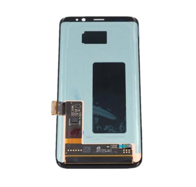 OEM Nowy test Amoled LCD Ekran dotykowy Wymiana Digitizer dla Samsung Galaxy S8 G950 S8 + S8 Plus G955