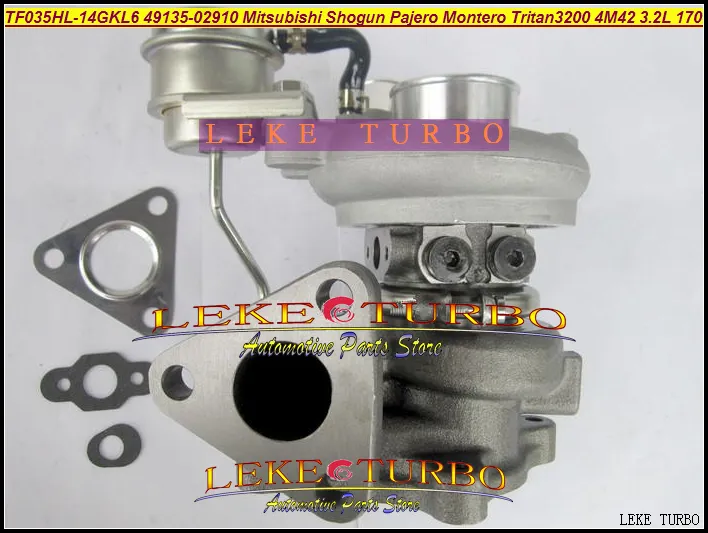 Turbo TF035 49135-02910 49135-02920 1515A123 Turbocharger for Mitsubishi Shogun Pajero Montero 2007- 4M42 4M42T TRITAN 3200 3.2L